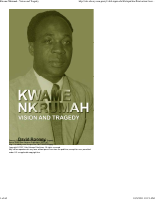 Kwame Nkrumah. Vision and Tragedy.pdf